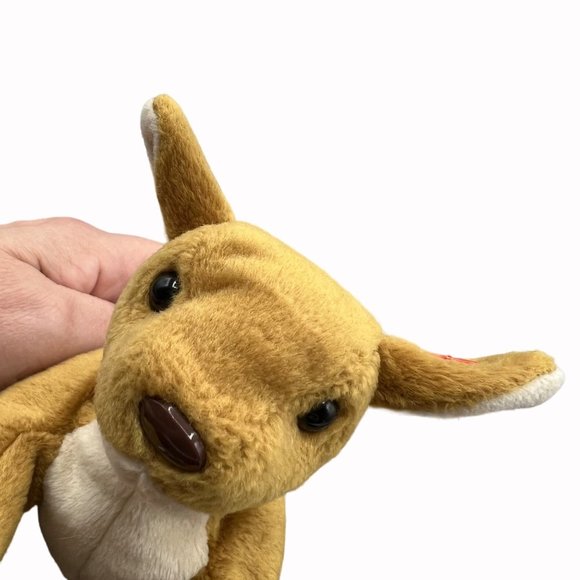 TY Beanie Babies Whisper the Deer Vintage 1997-98 Plush Stuffed Animal Toy Stuff - Picture 1 of 12